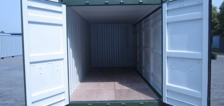 20-ft-open-side-green-shipping-container